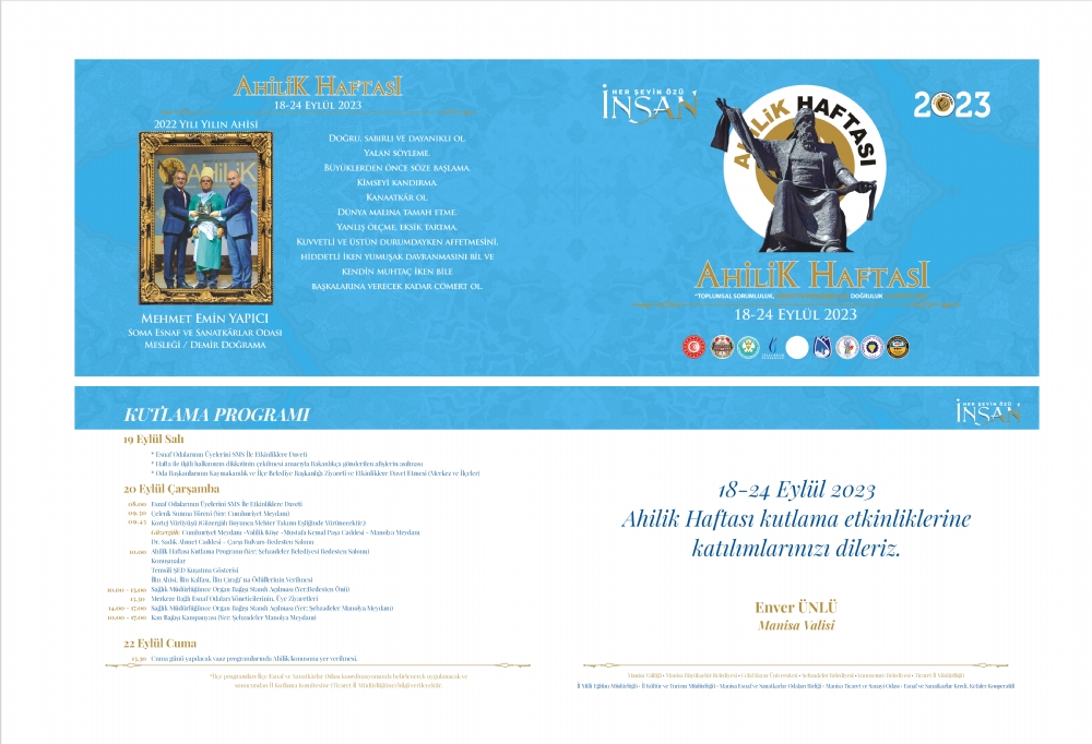 36. AHLK HAFTASI KUTLAMA PROGRAMI